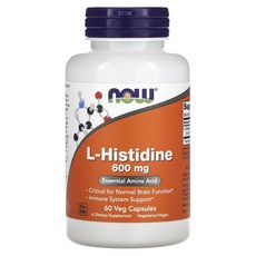 L-히스티딘 600mg 베지캡슐 60정, 1개