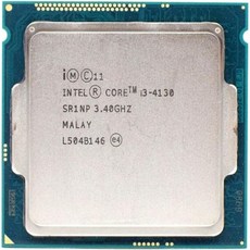 I34130 3.40GHz와 호환되는 CPU 프로세서 512KB 3MB 소켓 LGA 1150 해스웰 SR1NP 향상된 컴퓨터 실행 속도 - i34130