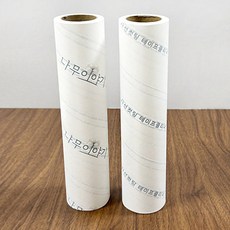 청소용 롤러 사선컷팅 테이프클리너 와이드 리필 2P, 2개