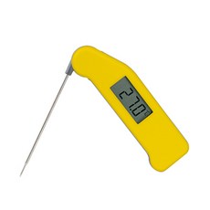 ETI 써마펜 클래식 전문가용 방수 중심온도계 THERMAPEN -49.9~299.9도, 옐로우