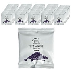 늘봄식품 열풍 서리태 볶음, 17g, 50개