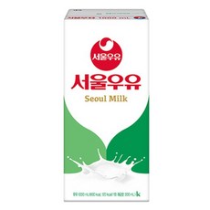 서울우유 멸균 흰우유, 1L, 4개