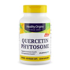 Healthy Origins 퀘르세틴 파이토솜 500 mg 60 베지 캡슐, 60정, 1개