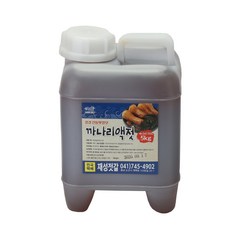 강경재성젓갈 김장용 서해안 까나리액젓, 5kg, 1개