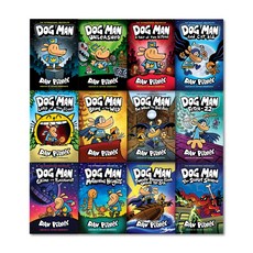 도그맨 Dog Man #1~12 Set, SCHOLASTIC