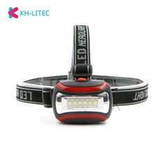 미니 6led 전조등 헤드 라이트 3 모드이 마 손전등 토치 조명 방수 헤드 램프 랜턴 야외 사냥 낚시, 1개