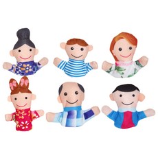 가족손가락인형