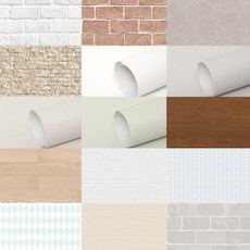 물에빠진조각벽지