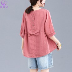 여성린넨블라우스