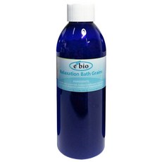 e'bio 伊比歐 放鬆浴鹽 200g, 泡澡/去角質, 純精油製成,不含化學成分, 天然安心, 1瓶