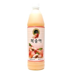 푸드올마켓_ 청솔 복숭아 835ml, 1개