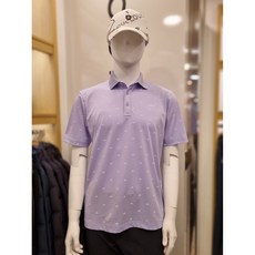 루이까스텔 [사은양말증정] 도트 전판 크라운 강아지 프린트 요꼬에리 남성 여름 반팔 티셔츠 3MRTS441V 2001루이