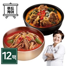 빅마마 이혜정의 육개장6팩 + 우거지갈비탕6팩, 육개장6+갈비탕6