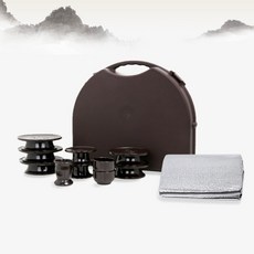 휴대용 상차림 제기 세트 16P 제수 용품 명절 제사 성묘 차례 벌초 상, 1개