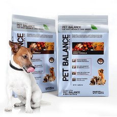 펫발란스 대용량 강아지 사료 5kg+5kg 전연령 애견 개사료, 닭, 5kg, 2개