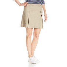 [ 973389 ] LEE Junior's Stretch Twill Pleated Scooter 유니버셜 백색