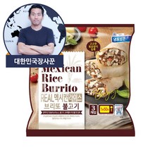 대한민국장사꾼 오뚜기 리얼 멕시칸 라이스 브리또 불고기 375g, 1팩