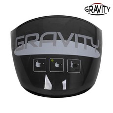 그라비티 GRAVITY G-7 헬멧 쉴드 / UV코팅, 스모크(smoke)