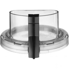 Waring 상용 WFP16S1 푸드 프로세서 밀봉 S-블레이드 2.6 x 3.6 5.4 인치 블랙실버, Batch Bowl Lid