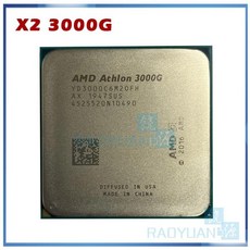 AMD Athlon 3000G X2 3.5 GHz 듀얼 코어 CPU 프로세서 YD3000C6M2OFH 소켓 am4하지만 쿨러없이, 한개옵션0 - 애슬론3000g