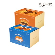 맛있는 올가 라라스윗 생우유/초콜릿 모니카 2팩 골라담기총8입, 03.생우유1팩(4입)+초콜릿1팩(4입)