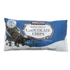 커클랜드세미스위트초콜릿칩 코코아매스51% 2.04kg, 1개