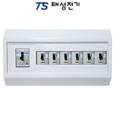 제일전기 6회로 6분기 50AF 산업용 노출형 분전반, 1개