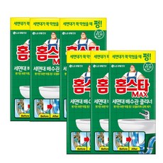 홈스타 맥스 세면대 배수관 클리너, 230ml, 6개