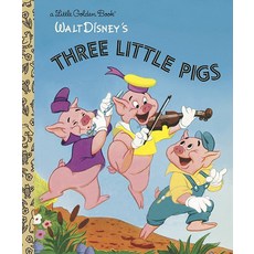 The Three Little Pigs 클래식 골드en 북 하드cover