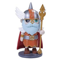 Norsies Odin 원 엔드 수염 난 신 귀여운 노르웨이 신화 수집 가능한 입상, 본상품, 본상품