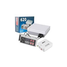 Retro Game Console HDMI and AV Output 8-Bit Classic Mini Game Console with Built-in 620 Games and, one option, one option, 1개