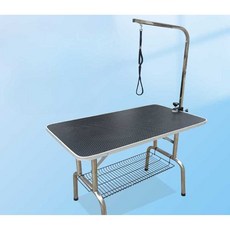 강아지 미용 테이블 다이 셀프 목욕 동물변원 미용대, 대형 접이식 핑크 115x60x68, 1개