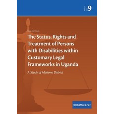 (영문도서) The Status Rights and Treatment of Persons with Disabilities within Customary Legal Framewor... Paperback, Globethics.Net, English, 9782889314102