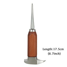 스테인리스 스틸 18/8 아이스 픽 바 바텐더 디럭스 얼음 조각 도구, Short Prong 17cm