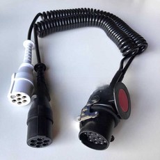 대형 화물 트럭 추레라 케이블 전원 전기배선 트레일러 테라케이블, ABS 케이블(11-7심), 1개