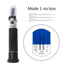 해수어 수족관 휴대용 해양 사육 중력계 바다 염분 굴절계 ATC 염수 농도 수족관, CHINA_NO BOX, 1.NO BOX, 01 NO BOX_01 CHINA