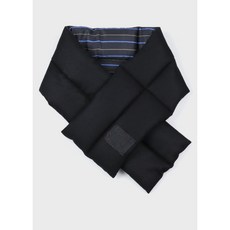 Paul Smith Painted Stripe puff scarf 230418 SPUF Black