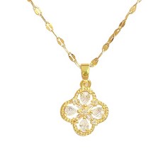 순금네잎클로버메달