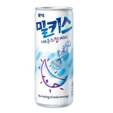 밀키스 탄산음료, 250ml, 148개