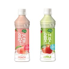 자연은 요거풋풋 사과 12개 + 복숭아 12개, 96개, 340g