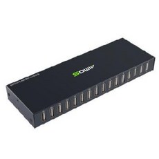 KVM스위치 아이마이시 컴퓨터 모니터링 KVM 교환기 16구 USB 장치 1세트 마우스 키보드 공유 프린터 USB