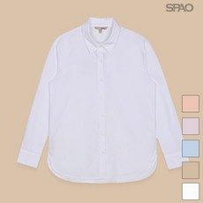 스파오 SPAO 데일리지 파인코튼 베이직 셔츠_SPYWA23G01-T 460038