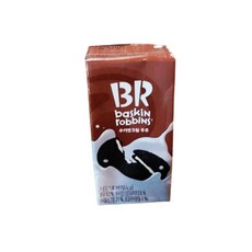 배스킨라빈스 쿠키앤크림 우유, 190ml, 96개