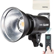 옥외 DSLR를위한 Bowens 산 디지털 방식으로 SLR 사진기 백색 빛 버전을 가진 Godox SL-60W 60W LED 스튜, 상세 설명 참조0