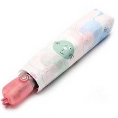 VOGUE 보그 3단우산 자동우산 우양산 낭만고양이 V150C02