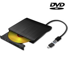 노트케이스 USB 3.0 DVD RW 멀티 외장형 ODD, NC-MULTI8X (블랙)