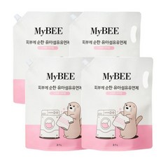 순한 섬유유연제 스위트터치향 리필2.1LX4팩, 4개, 2.1L