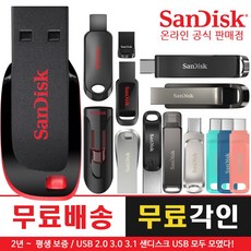 샌디스크 USB 메모리 2.0 3.0 3.1 C타입 대용량 OTG 듀얼 32G 64G 128G 256G 512G, 19.SDDDC3 네이비, 32GB