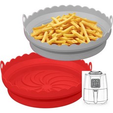 보내요 SIUDANGKA 시우당카 에어프라이어 닌자 에어프라이어용 실리콘라이너 닌자/코소리/고르미아/파워XL/인스턴트팟/패불레타/필립스 대부분 3~7QT