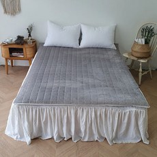 크림온수매트커버